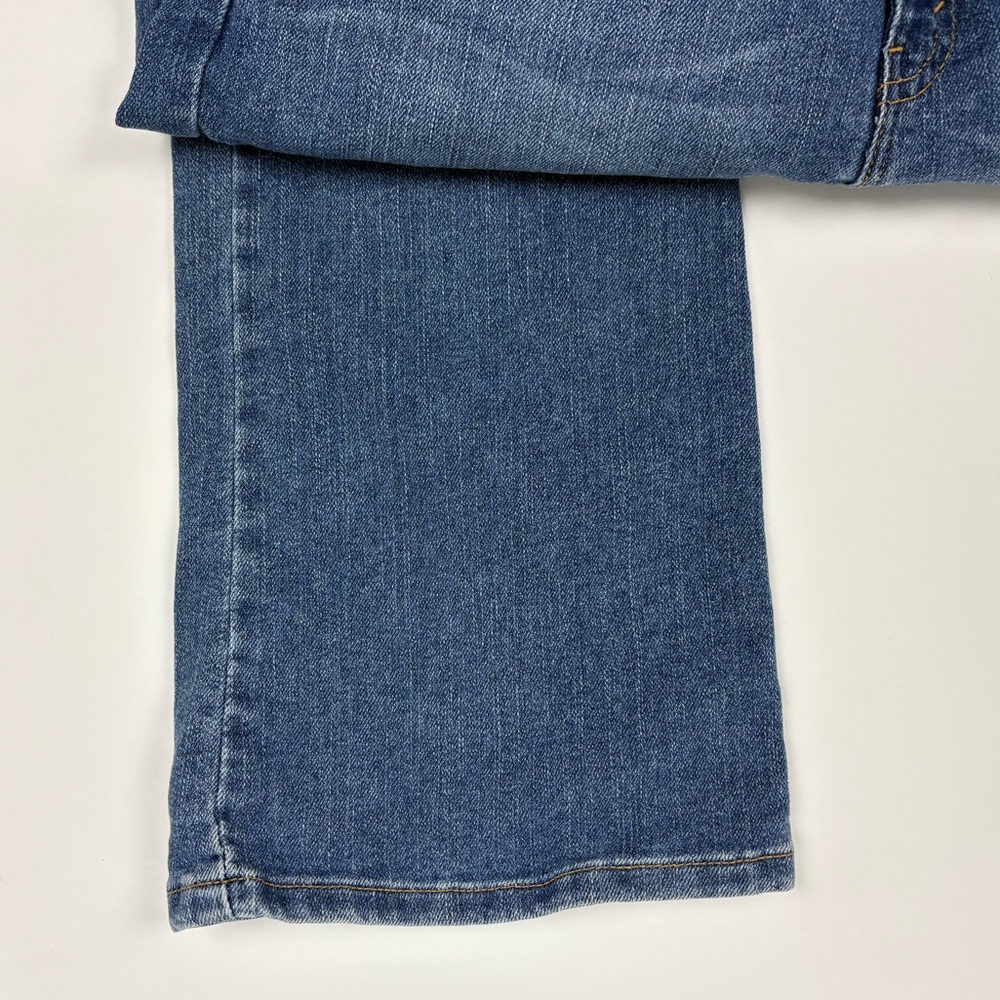 Levi's 515 Bootcut Lower Rise Jeans size 12 Y2K 2002 - 72% cotton medium wash - Picture 11 of 16